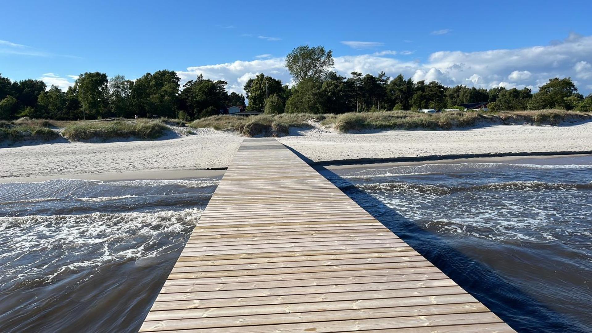 Strandboende Beddinge Strand Екстериор снимка